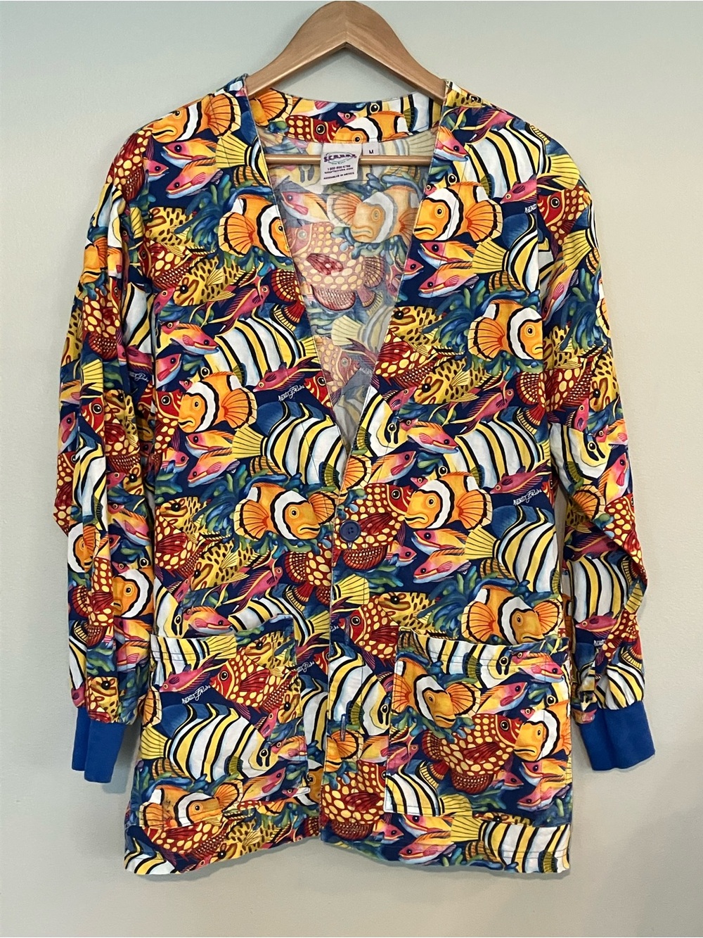 Vintage S.C.R.U.B.S. Fish Long Sleeve Top